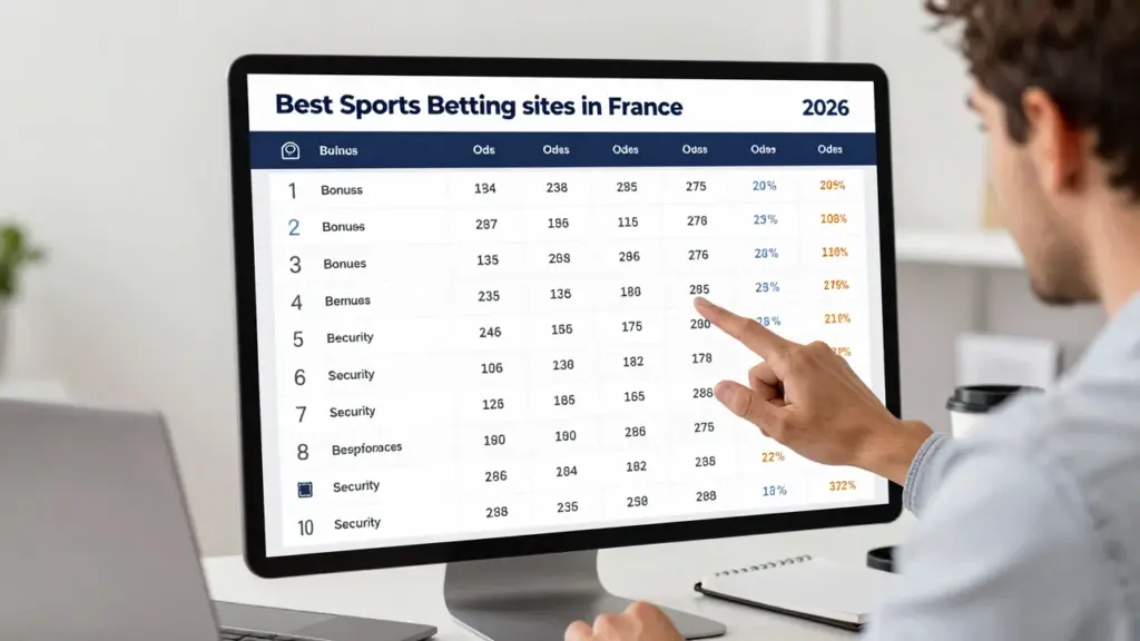 Comparatif Paris Sportifs France 2026 : Trouvez le Meilleur Site
