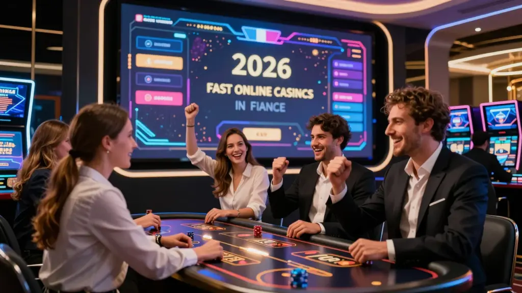 Meilleurs casinos en ligne rapides France 2026