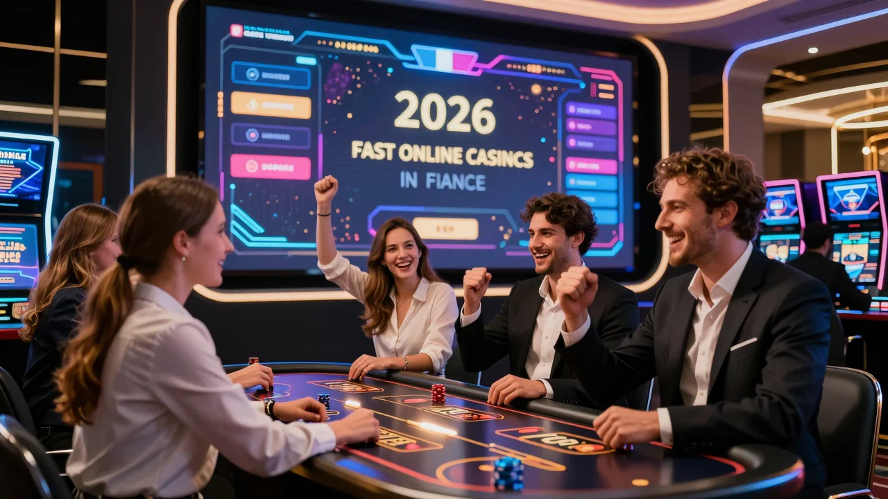 Meilleurs casinos en ligne rapides France 2026